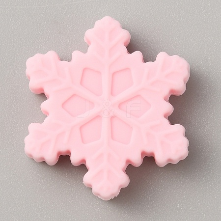Snowflake Food Grade Eco-Friendly Silicone Beads LS-SIL-SZC0006-03E-1