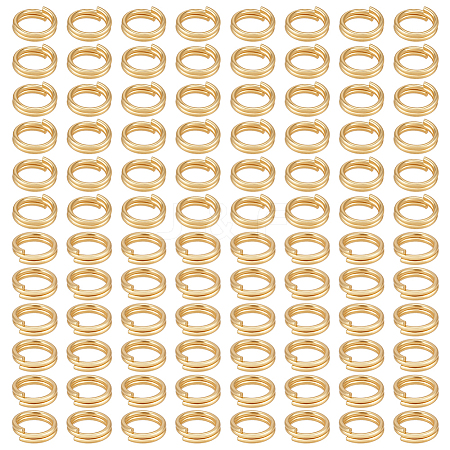 2Sets Brass Keychain Clasps KK-BC0014-47A-1