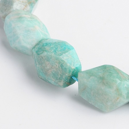 Nuggets Natural Amazonite Beads Strands G-D770-06-1