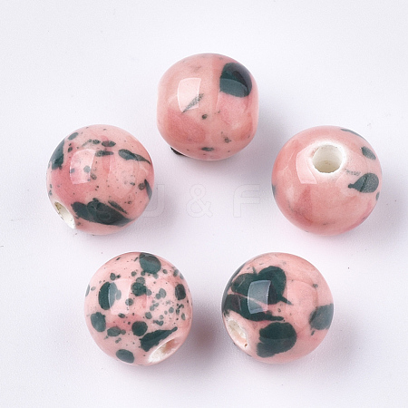 Handmade Porcelain Beads PORC-Q262-03L-1