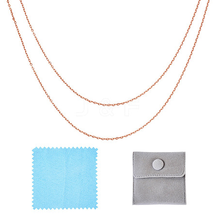 1M Sterling Silver Cable Chains STER-TA0001-27RG-01-1