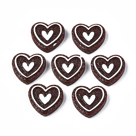Opaque Epoxy Resin Cabochons CRES-S358-77-1