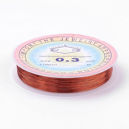 Copper Jewelry Wire CWIR-CW0.3mm-10-1