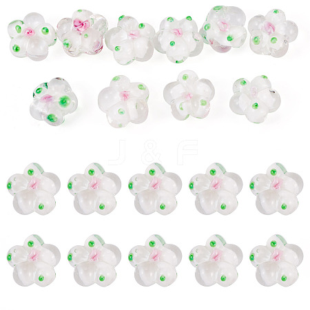 10Pcs Handmade Lampwork Beads LAMP-TADJ0001-01B-1