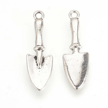 Tibetan Style Alloy Pendants TIBEP-Q064-176AS-NR-1