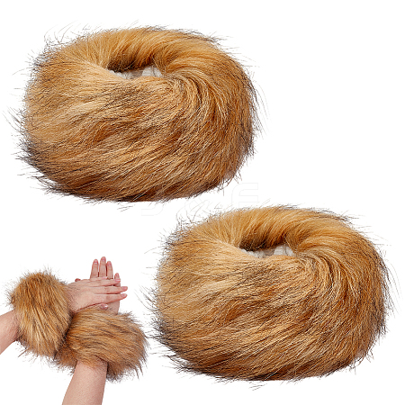 Fibre Oversleeves Wrist Cuffs AJEW-WH0796-73A-1