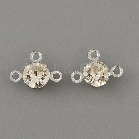 Brass Pave Clear Glass Chandelier Component Links LS-FIND-WH0152-919S-1