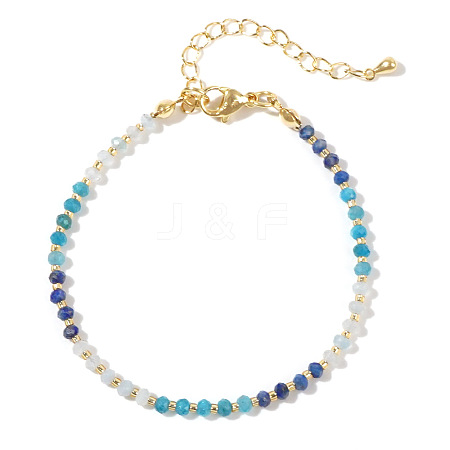 Colorful Summer Gemstone Beaded Bracelet for Women MO9327-1