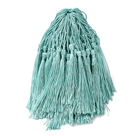 80Pcs Polyester Tassel Decorations DIY-YW0016-25A-1