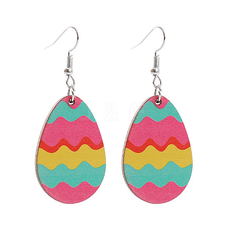 Easter Acrylic Dangle Earrings FS-WG15F89-05-1