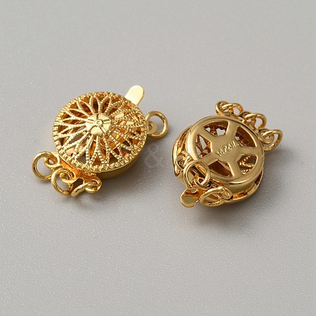 Brass Box Clasps KK-WH0079-16C-G-1