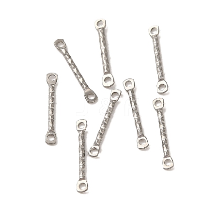 Non-Tarnish 304 Stainless Steel Connector Charms STAS-Q323-09P-1