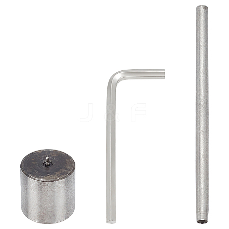 Steel Leather Puncher Hole Drilling Tool AJEW-WH0471-153A-1