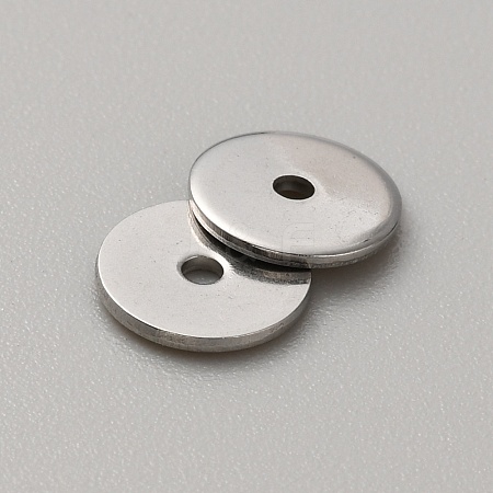 304 Stainless Steel Spacer Beads LS-STAS-WH0001-19B-P-1