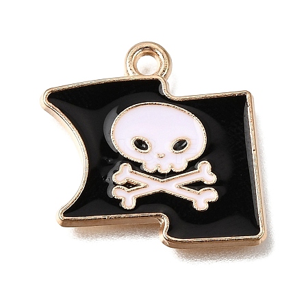 Alloy with Enamel Pendants AL-CBA9E11-03KCG-20-1