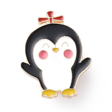 Animal with Wind-stick Enamel Pin ENAM-K021-07A-1