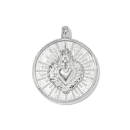 304 Stainless Steel Pendants STAS-OY014-66P-1