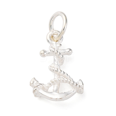 925 Sterling Silver Anchor Charms STER-G045-02S-1