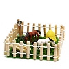 Plastic Mini Horse Stables PW-WG47904-02-2