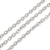 Tarnish Resistant 304 Stainless Steel Cable Chains CHS-R008-10-1
