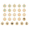 26Pcs 26 Styles Alloy Enamel Pendants ENAM-TA0003-49-2