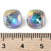 Glass Rhinestone Cabochons RGLA-L029-06A-SPLA-3