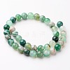 Natural Striped Agate/Banded Agate Beads Strands X-G-D845-01D-8mm-2