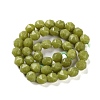 Natural Olive Jade Beads Strands G-NH0021-A17-02-3