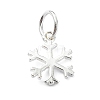 925 Sterling Silver Christmas Snowflake Charms STER-M119-16S-1