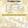 22Pcs 11 Styles ABS Plastic Imitation Baroque Pearl Beads FIND-CJ0005-37-2