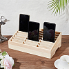 24-Grid Wooden Cell Phone Storage Box AJEW-WH0258-969A-5