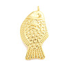 Brass Pendants KK-H073-04G-1