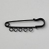 Spray Printed Iron Brooch Findings IFIN-WH20004-07B-07-1