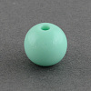 Solid Chunky Bubblegum Acrylic Ball Beads X-SACR-R835-10mm-06-1