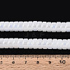 AB Color Plated Imitation Jade Glass Beads Strands GLAA-T026-4x8mm-J01-4
