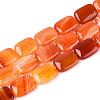 Natural Agate Beads Strands G-N356-03A-17-2