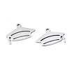 Non-Tarnish 201 Stainless Steel Pendants STAS-T044-240P-2