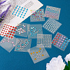 12 Sheets 12 Styles Resin Rhinestone Sticker Sets DIY-TA0004-68-5