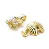 Rack Plating Real 18K Gold Plated Brass Pendants KK-B077-02A-2