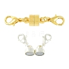 12Sets 2 Colors Brass Magnetic Clasps Converter KK-FS0001-95-2