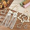 Unfinished Wood Chips DIY-WH0656-19B-5