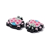 Opaque Resin Cabochons LS-RESI-C027-01E-3