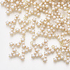 ABS Plastic Imitation Pearl Pendants PALLOY-T071-063-1