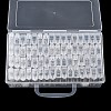 (Defective Closeout Sale: Scratched) Rectangle Plastic Organizer Handled Boxes CON-XCP0002-63-3
