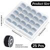 25Pcs Polyester Sewing Thread with Transparent Bobbin Box Sets SENE-WH20003-001C-2