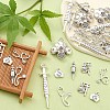 40Pcs 8 Styles Medical Theme Tibetan Style Alloy Pendants TIBEP-YW0001-92-4