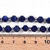 Natural Lapis Lazuli Beads Strands G-O201B-25-1-5