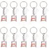 DIY 3D Goldfish Water Bag Keychain Making Kits DIY-NB0007-42-1