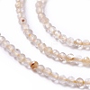 Natural Rutilated Quartz Beads Strands G-G991-A01-3