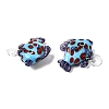 Handmade Lampwork Pendants LAMP-B035-01C-17-2